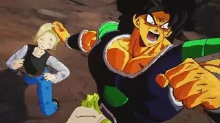 18号がブラスト技を受ける②（ドラゴンボールスパーキングゼロ）