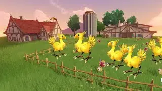 CHOCOBO FARM Final Fantasy 7 | Serenitea Pot Build
