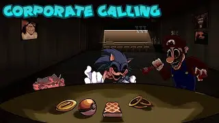 Corporate Calling (FNF Pasta Night but The Boss Professor and Ultra M Plan to kill a demon)