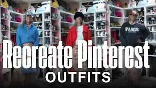 Recreating Pinterest Outfits With Clothes In My Closet | Leopard Print Outfits 