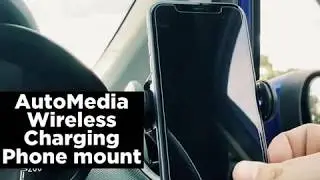 AutoMedia Wireless Charging Phone Mount