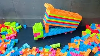 Satisfying DIY Lego Hydraulic Car | Lego Building Blocks Videos #buildingblockstoys #lego