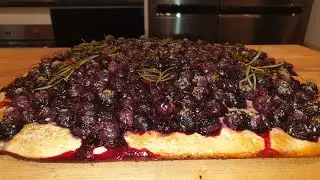 SCHIACCIATA ALL'UVA - ricetta toscana, fatta in casa