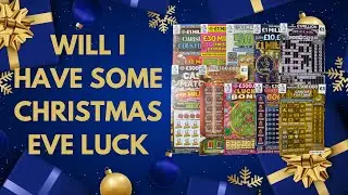 🎅🎄 Рождественские лотерейные билеты за 40 фунтов! 💥 Смогу ли я выиграть в праздничном лотерее?! 💷✨