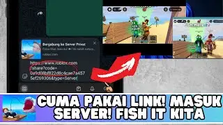 CARA INVITE ORANG LAIN KE PRIVATE SERVER ROBLOX FISH TANPA HARUS BERTEMAN ATAU MENGGUNAKAN USERNAME