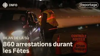 Plus de 800 arrestations pour conduite avec facult&eacute;s affaiblies durant les F&ecirc;tes