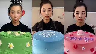 Mukbang eating show/Delicious cream cakeกินเค้ก กินโชว์ ครีมเค้ก#mukbang #asmr #food #cake #เค้ก