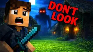 Something is Looking At Me in This VILLAGE then..........| Minecraft horror| @SenpaiSpider 