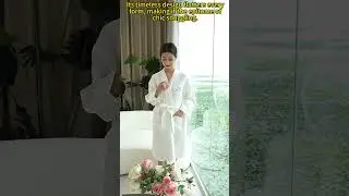 100% cotton waffle bathrobe