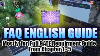 【DFFOO】Dissidia Final Fantasy Opera Omnia - ENGLISH FAQ with Full Gate Requirement CH 1 - 5