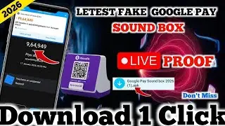 ✅ Fake Google Pay with sound box 2026 | Fake Gpay download link | How to download Fake Google Pay