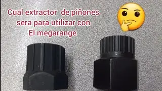 Como sabes cual extractor de piñones le queda al megarange