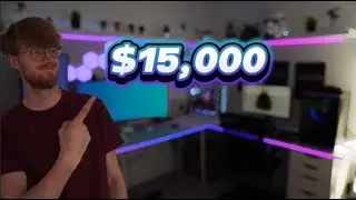A 20 Year Old's DREAM Gaming and Content Setup Tour! ($15,000)