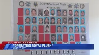 77 arrested after operation &lsquo;Royal Flush,&rsquo; Kings County Sheriff says