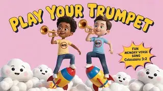 Focus on God Not Earthly Things | Colossians 3:2 Memory Verse Song for Kids