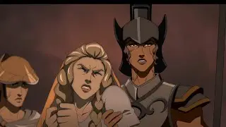 The battle for the Eleusinian Stone [P1] | Blood of Zeus | Netflix