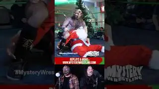 Santa vs Krampus | MW12 Replay OUT NOW #justinwhang  #prowrestling #wrestling  #comedу #livestream