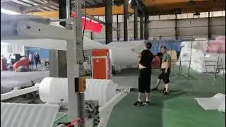 Pe foam bonding machine