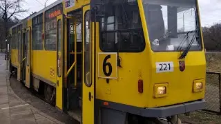 Tramwaje w Szczecinie linia nr 6 (objazd) cz.1