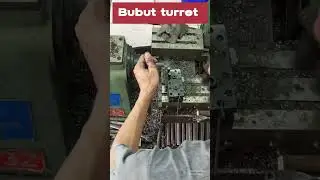 facing Bubut turret #machine #machining #short #shorts