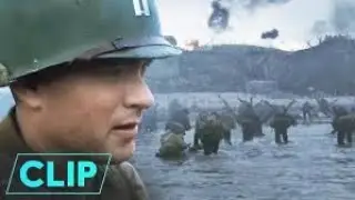 SAVING PRIVATE RYAN (1998) Clip: Storming Omaha Beach on D-DAY