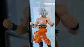 TK Custom-15 UI Goku head sculpt 👏👏#goku #animeseries #dragonballsuper #actionfigures #dbs