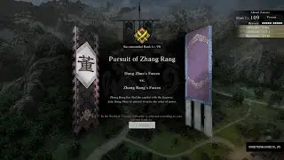DYNASTY WARRIORS: ORIGINS_ Pursuit of Zhang Rang ( Dong Zhuo 1 )