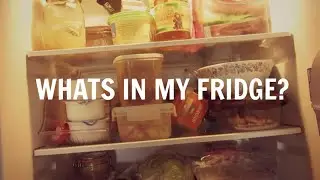 WHATS INSIDE MY FRIDGE?!