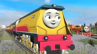 Rebecca's Main Line Run | Thomas & Friends Trainz Short