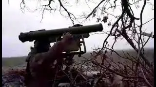 Стреляю по российскому танку из ПТРК 