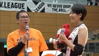 2018-19 ＶⅡ女子リーグ　１１月酒田大会　勝利者インタビュー　ヴィクトリーナ姫路(2018.11.18)