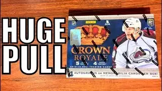 OMG!!! 13/14 Panini Crown Royale Hockey Hobby Box Break - 4 Hits