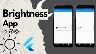 Flutter Brightness App | Control Phone Brightness Fun App | Flutter Tutorial