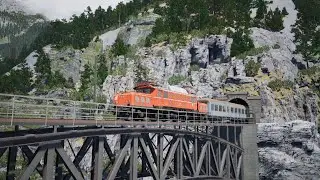Train Sim World 6 &Ouml;BB 1020 Mittenwaldbahn Karwendelbahn Indusi SIFA PS5 Gameplay