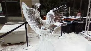 Ottawa Winterlude ice sculptures