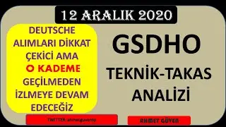 #GSDHO HERKESİN HOLDİNGİ GİDİYOR BİZİM HOLDİNG NE ZAMAN GİDECEK? #gsdho hisse analizi #xu100