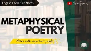 Metaphysical Poetry | Features | IRENE FRANCIS
