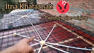 Chattpipe wiring full Home pipe wiring #chattpipewiring#electrical #electrician #jkbijliwala 