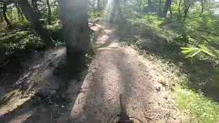 Dual-Slalom am KraterTrail in Mainaschaff