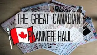 The Great Canadian Planner Haul