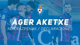 ADIERAZPENAK | Ager Aketxe | SD Eibar vs Villarreal B