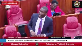 I AM TEACHING YOU. STOP INTERRUPTINGME... CHAOS in Senate as Senators Clash with Sifuna
