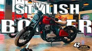 New Jawa 42 Bobber First Look | 42 Bobber Modification & Accessories | Jawa 42 Bobber Exhaust Sound