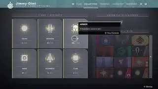 Destiny 2 cursor navigation