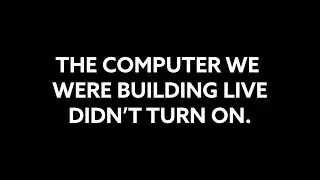 It didn't turn on... | ORIGIN PC TWITCH FAILS AND HIGHLIGHTS #1