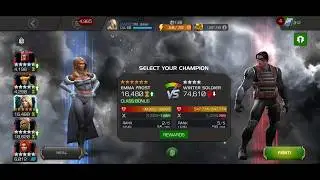 MCOC: 6* r2 Emma Frost vs ROL Winter Soldier