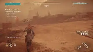 Completing the errands(side missions) horizon zero dawn The lodge weapons