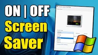 Как включить или выключить заставку на ПК с Windows (лучший способ)