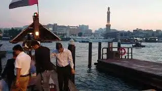 Walking in the streets of old DUBAI (Dubai creek) #dubai #uae #dxb #travel