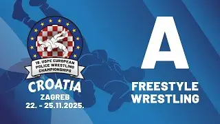 USPE European Police Wrestling Championships FS - Mat  A